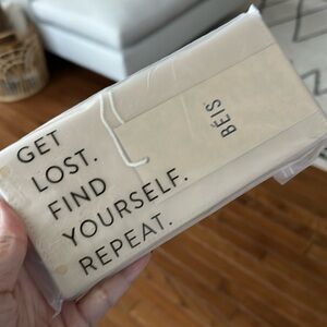 NEW Beis sunglasses case in beige